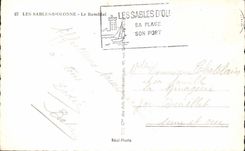 Sables d'Olonne - der Damm - CPA