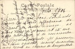 Sables d'Olonne - Allee in den Kiefern - CPA