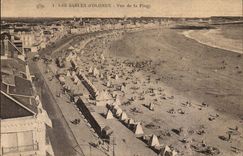 Sables d'Olonne - the Beach - CPA