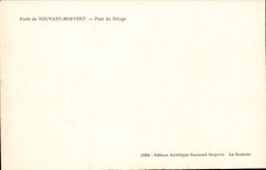 Das Bohrgerat von Vouvant Mervent - Brucke der Flut - CPA