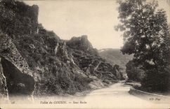 Valley of the Cousin - Under Rock - CPA