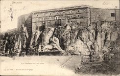 Belfort - the Castle and the lion - CPA