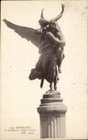 Bordeaux - the Group of Gloria Victis Sculpture - CPA