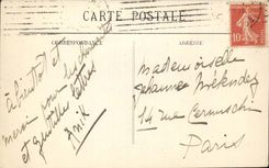 Bordeaux - the Group of Gloria Victis Sculpture - CPA