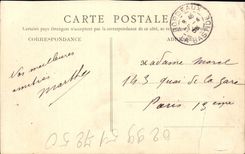 Bordeaux - Place of the Stock Exchange and Fountain of the Three Graces - CPA