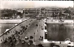 Paris 8 - Bridge and place of Concord - CPA