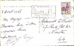 Lisieux - La Chapelle der Carmelite Nonnen - Hahn - CPA