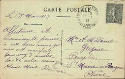 Canigou mount - 2785 m of alt Breach Durier CPA