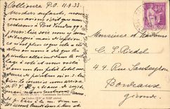 Blne - Cathedral co Eulalie Cloister CPA