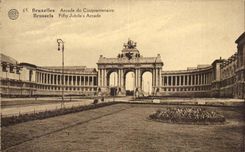 Belgium - Belgium - Brussels - Brussels - Arcade of the Fiftieth anniversary - Fifty Jubile' S - CPA