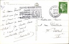 Nice - View of Mayenne Cornice - CPA