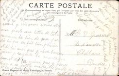 Lourdes - the Couronnee Virgin - CPA