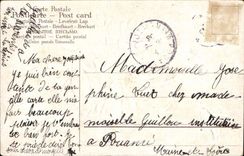 Phantasie - Blumen - Andenken - CPA