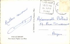 Treport - Anblick seit der Kirche uber Mars - CPA