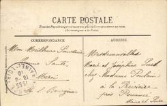 Lourdes - the Prayer with the Swimming pools - CPA