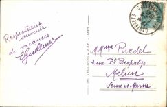 Cauterets - der See Gaubs- CPA