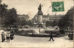 Lyon - the Carnot Place - CPA