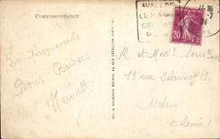 Yonne - Vezelay - the New Gate - CPA