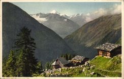 Switzerland - Were worth - Weisshorn - Alpkapele Hocken ab Kippel im Loetschental - CPA