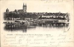 Angers - View taken Bridge of the High Chain - CPA