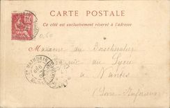 Angers - View taken Bridge of the High Chain - CPA