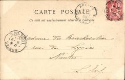 Angers - Sight on Maine and the Low city taken of the Castle - CPA