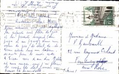 Arcachon - La Plage - bateau - CPA 