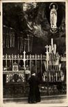 Lourdes - Caves and the Virgin - CPA