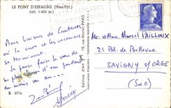 Die Brucke von Spanien - Alt 1400m - CPA