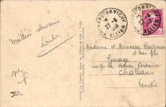 Vichy - the Basin of the Swans and Flamingos - swans and flamingoes - CPA