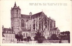Mans - the Cathedral Saint Julien - CPA