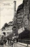 Vouvray - Le Tours - Rochecorbon au pied de la Lanterne CPA 