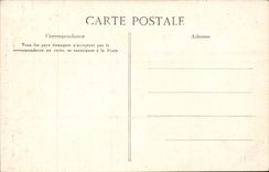 Paris - 7 - Hotel of Castries - garden CPA