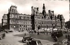 CPSM Paris L'hotel de ville