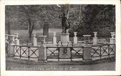 CPA Fontainebleau the park the fountain of Diane