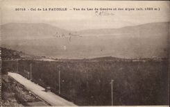 Switzerland - Collar of the Sickle Seen of the Geneva Lake and the Alps alt 1323 - CPA