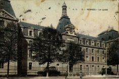 Rennes - Le Lycee- CPA 