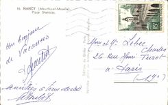 Nancy - Place Stanisles - CPA 