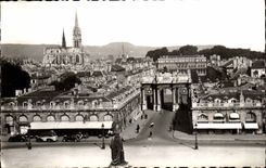 Nancy - Place Stanisles vue de l'Hotel de Ville - CPA 