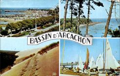 Arachon -Bassin - Souvenir - CPA 