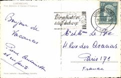 Luxembourg - Aldolpha Bridge and Caisse of Europe - CPA