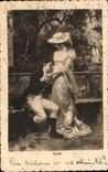 fantaisie - Couple - Idylle CPA 