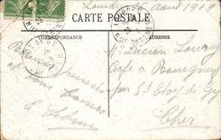 Lourdes - the Esplanade seen of the Basilica - CPA