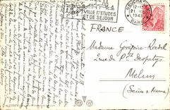 Switzerland - Neuchâtel and the Alps - CPA