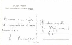 dax - Souvenir - CPA 