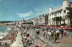 Nice - the Walk of English Palate of the Mediterranean - CPA