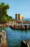 canes - Ruins of old castle of the abbey of Lerins- CPA