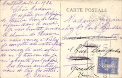 Montpellier - Square de la Gare de Palavas et Esplande - CPA 