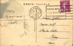 Metz - die Post - CPA