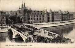 Paris 5 - Consiergerie - Tram - - CPA